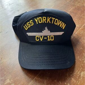 USS Yorktown Aircraft Carrier Hat
